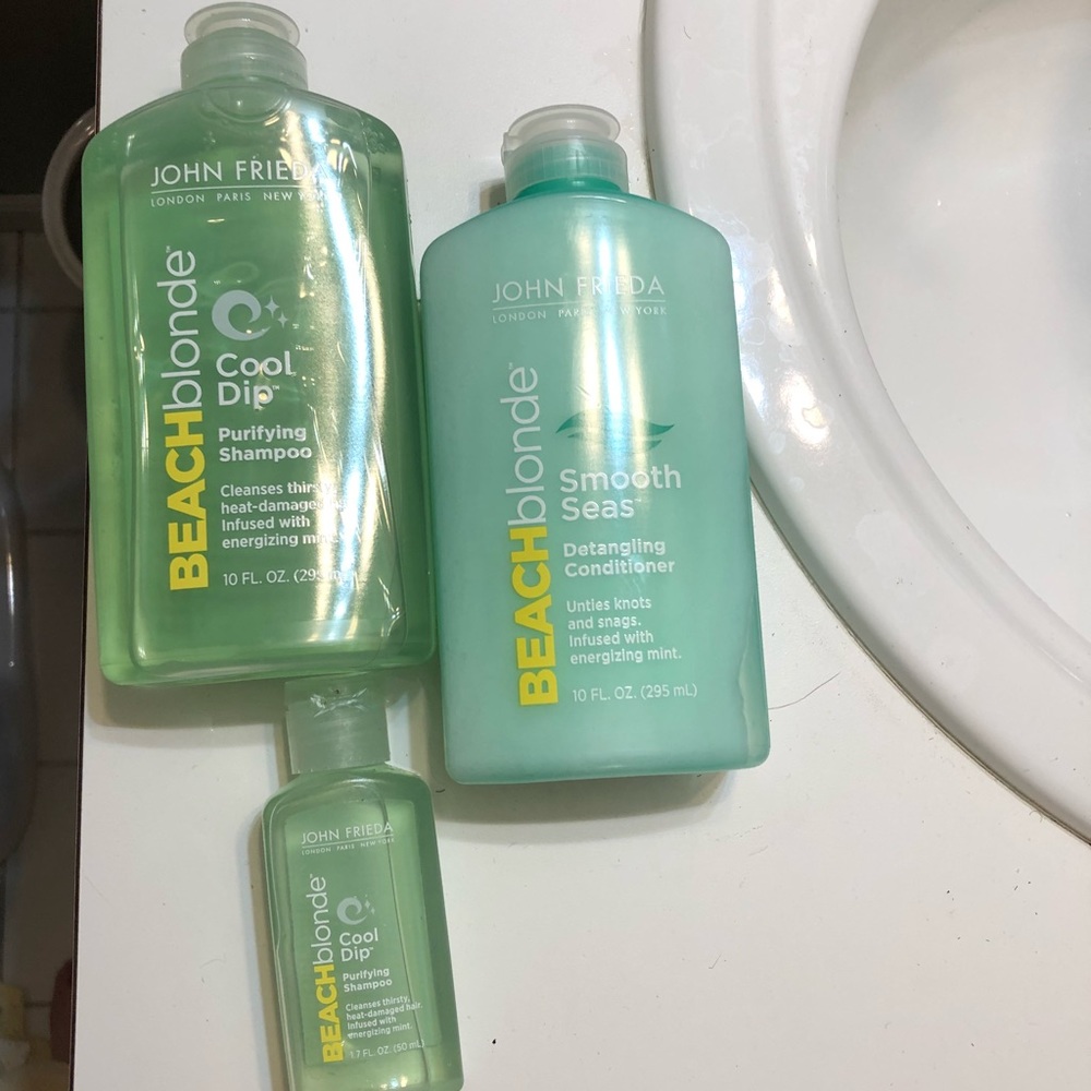 John Frieda Beach Blonde Shampoo + Conditioner